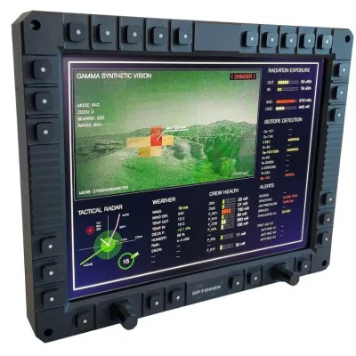OPTOKON AIRDA / XARDA — захищений дисплейний термінал (Ruggedized Display Assistant)