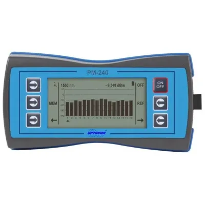 PM-240-SNMT + LS-240-SNMT — комплект для тестирования многоволоконных кабелей SN-MT до 16 волокон