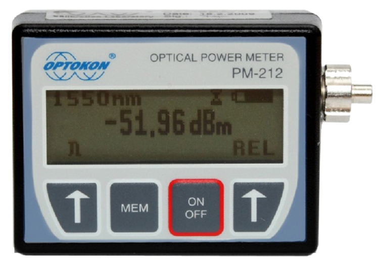 Карманный измеритель оптической мощности PM-212