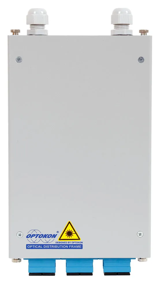 FO 22 настінний бокс для зварювання та термінації оптоволокна до 24 волокон Optokon