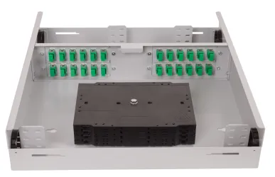 Настінний оптичний розподільчий бокс OPTOKON MPIC — шафа для FTTH та телеком мереж