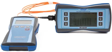OPTOKON LS-240 та PM-240 — мультифайберні оптичні вимірювальні прилади SN / MTP
