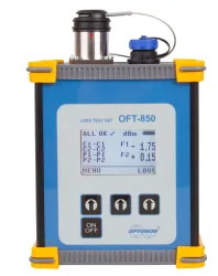 OFT-850 и OFT-850K – гибридные тестеры кабелей fiber + Cu от OPTOKON