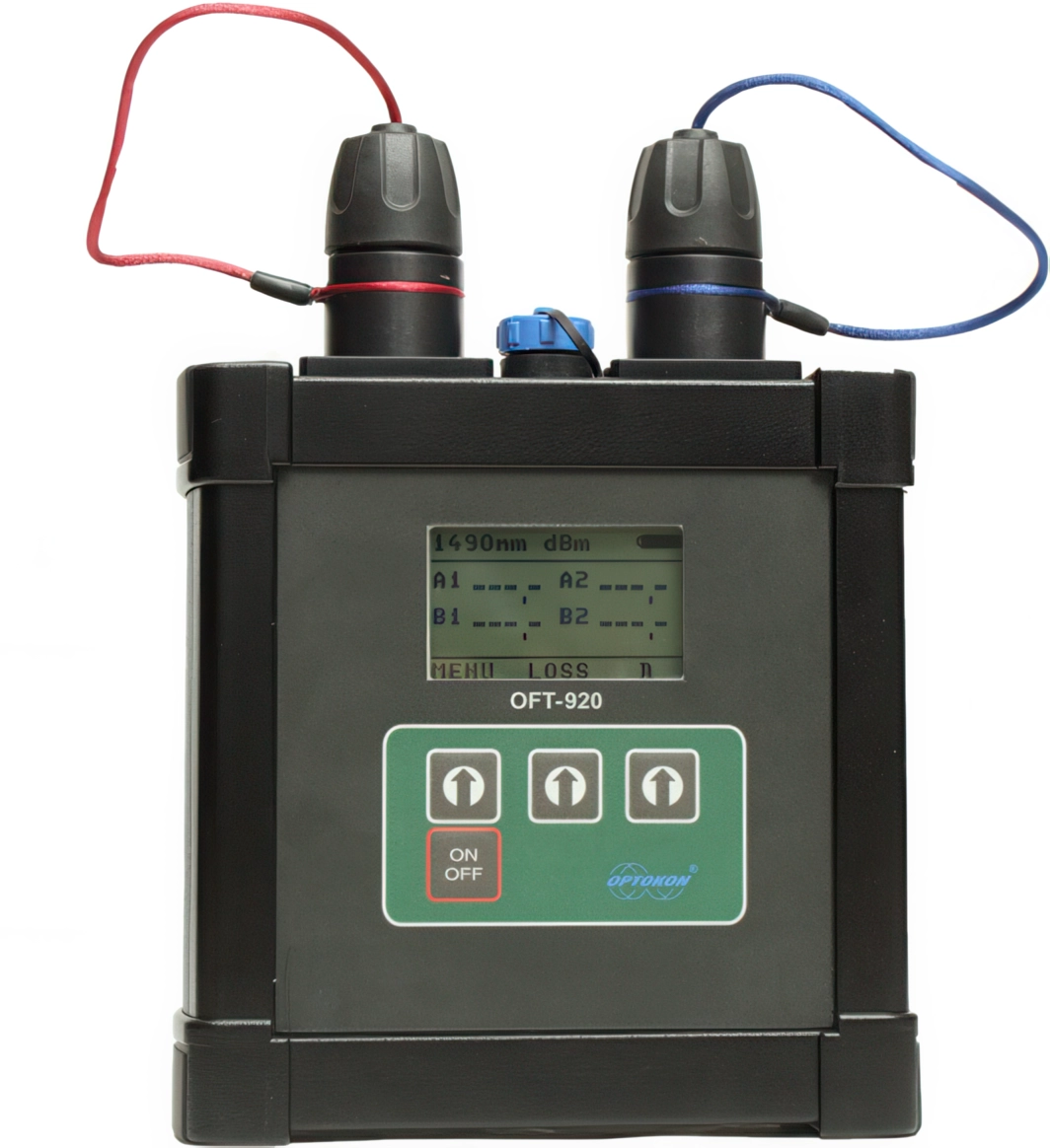 Комбінований оптичний тестер OPTOKON OFT-920 – джерело світла та ваттметр у одному корпусі