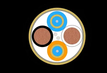 Гібридний кабель Hybrid Cable 2F + 2×CuSn (оптика + живлення)