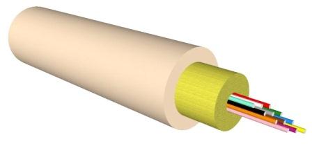 Универсальный кабель для сетей FTTx с LSHF оболочкой
