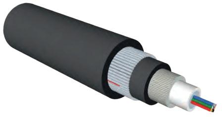 Волоконно-оптический кабель с броней из круглых стальных проволок