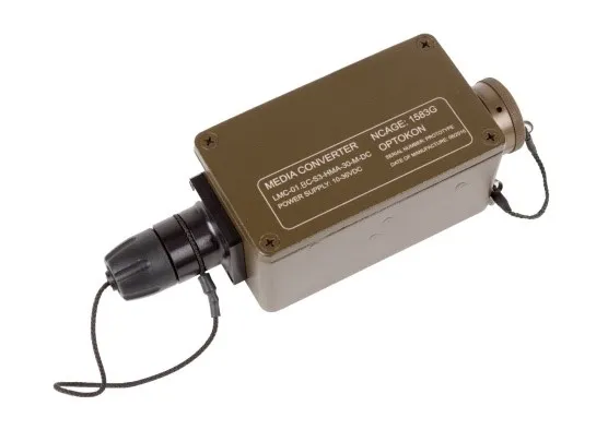 Військові оптичні Ethernet медіаконвертери OPTOKON LMC Series
