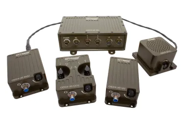 OPTOKON OEDX-20 — цифрова інтерком-система екіпажу для бронетехніки