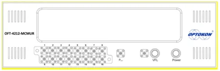 OFT-4212-MCMU та OFT-4212R — тестові станції для оптоволоконних з’єднань (16 / 4 канали) | OPTOKON