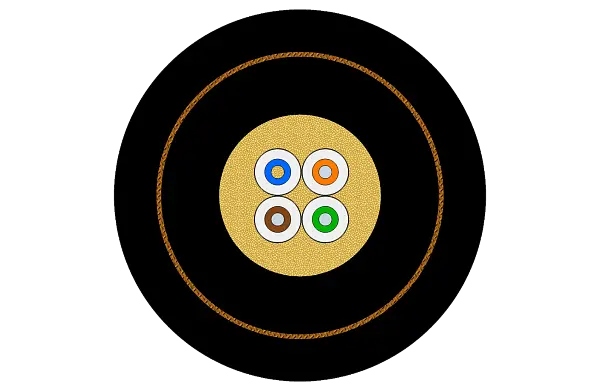 Тактичний армований оптичний кабель OPTOKON – Tactical Braid Cable