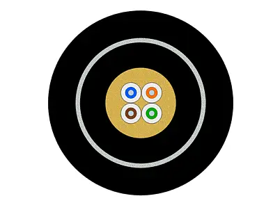 Тактичний двошаровий оптичний кабель Double Jacketed Tactical Cable