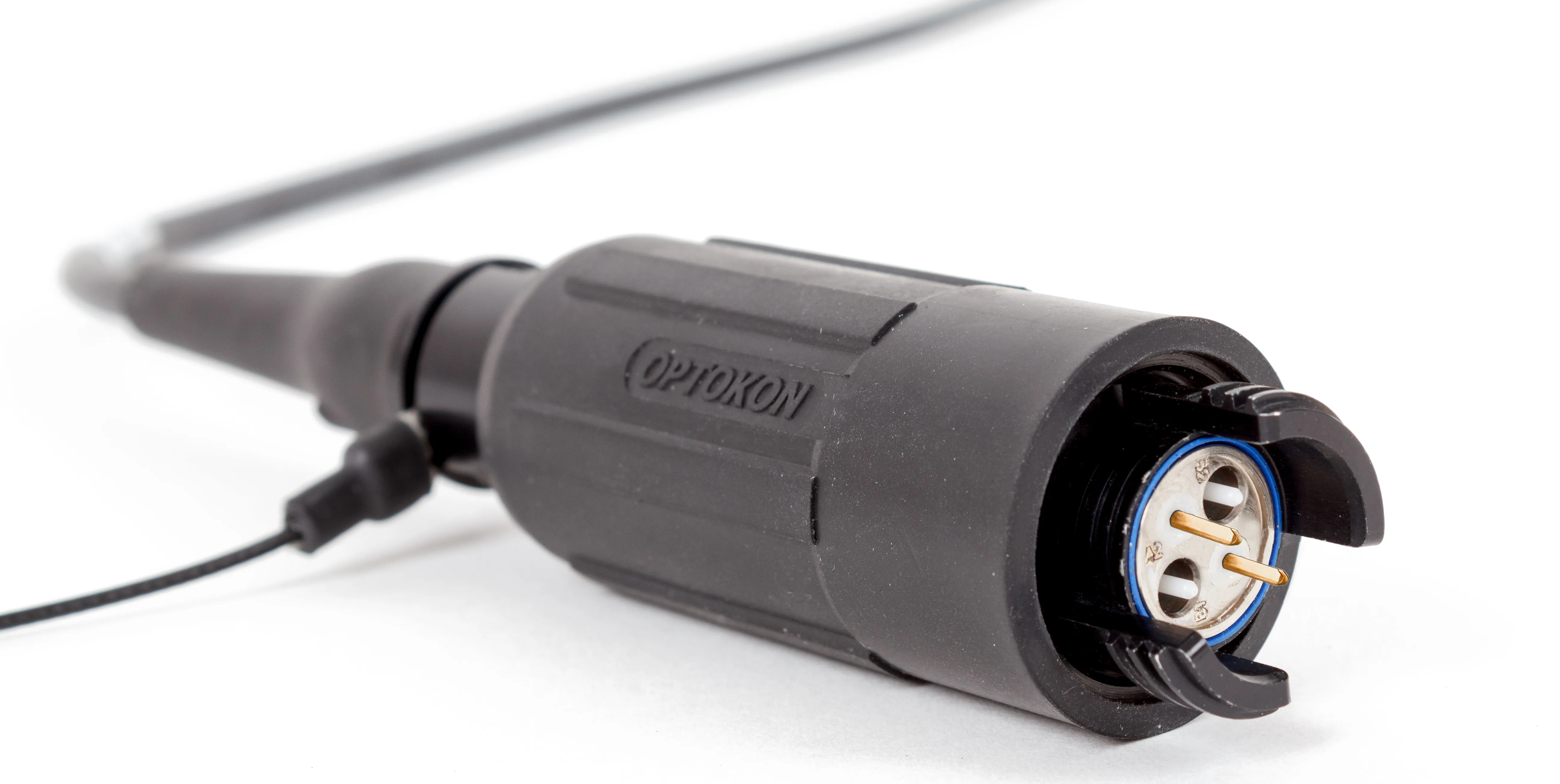 Гібридний волоконно-оптичний конектор Optokon HMAOP-JF-HX з мідними проводами IP68