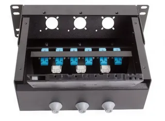 OPTOKON WST.HT + WST.ST Splice Tray — сплайс-панелі для оптичних з’єднань та broadcast систем