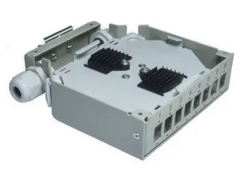 DIN BOX Optokon — розподільча коробка для оптоволокна на DIN-рейку