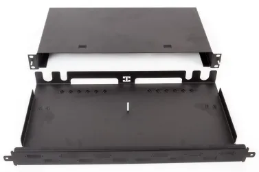 Optokon Rack Mount VJ6 — оптический шкаф 1U с выдвижной полкой для 19″ стойки