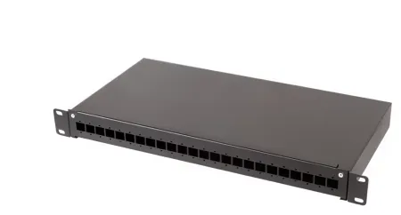 Optokon Rack Mount VJ6 — оптический шкаф 1U с выдвижной полкой для 19″ стойки