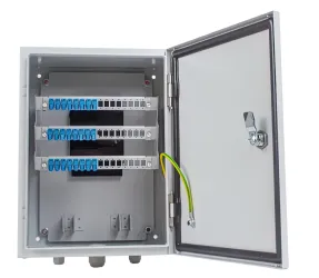 OPTOKON MOMB — уличный оптический бокс IP66 для FTTH и телеком сетей