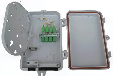 Оптичний розподільний бокс MOTB-X04 — настінний FTTH бокс з IP55