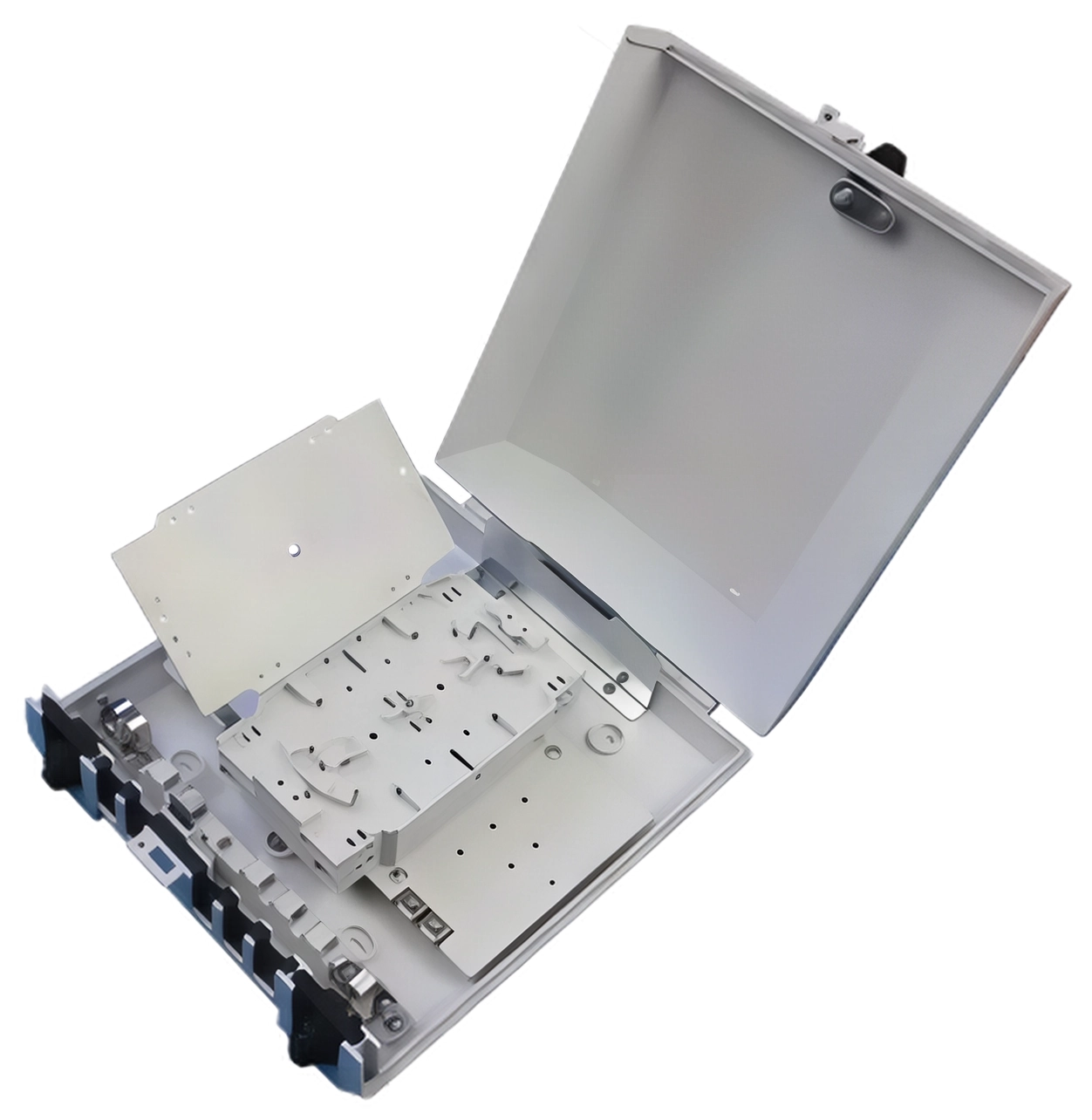 Оптична розподільно-термінальна коробка MOTB-V24C / D - до 48 волокон, зовнішня, IP54