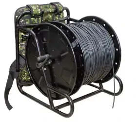 Ранцевий кабельний барабан OPTOKON RBD-500-BF для тактичного оптичного кабелю