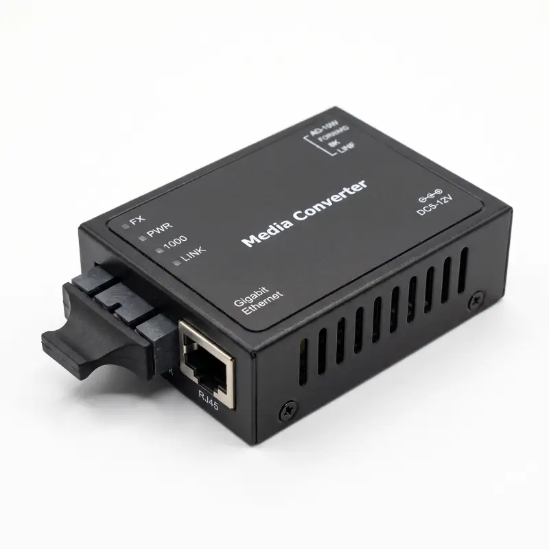 CS-1000C - компактний гігабітний медіаконвертер 10/100/1000Base-T у 1000Base-X